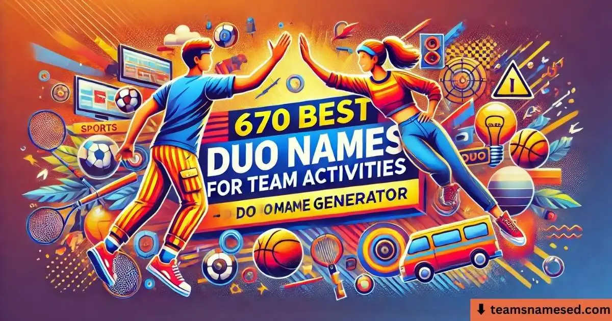 Best Duo Names For Team Activities