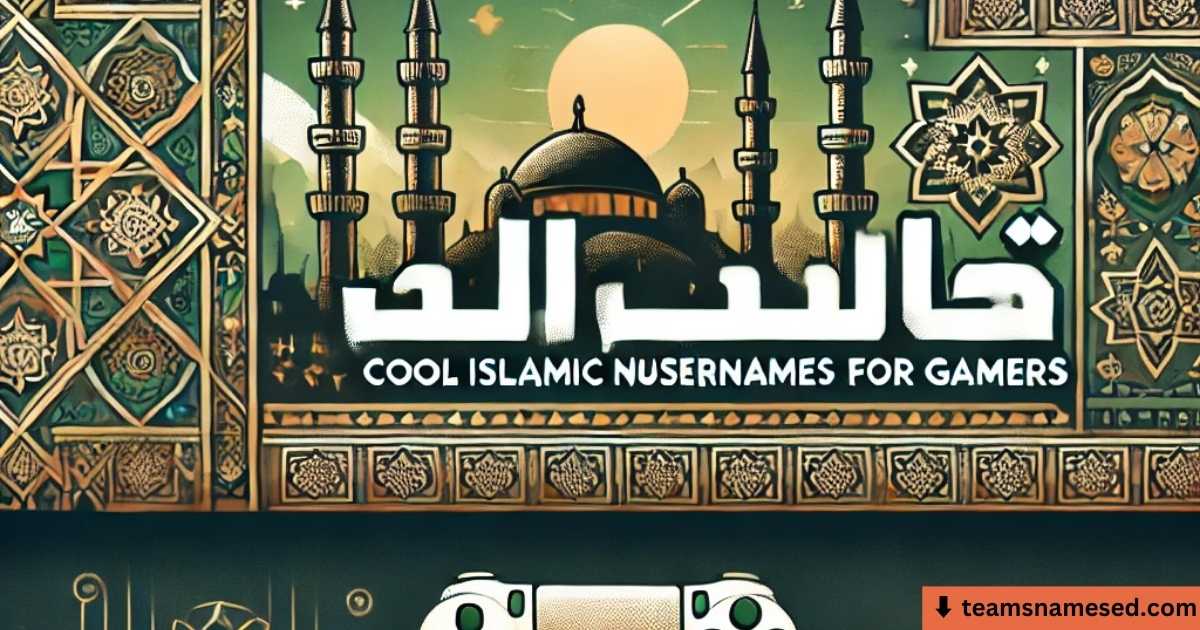 Cool Islamic Usernames for Gamers 