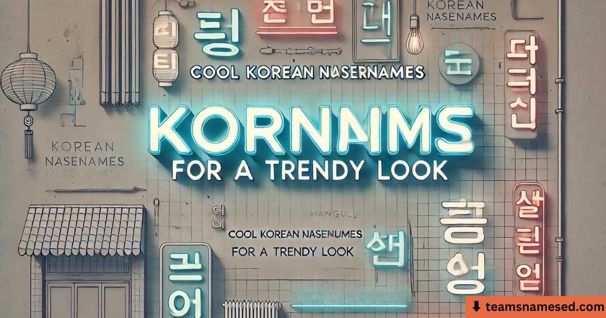 Cool Korean Usernames for a Trendy Look 