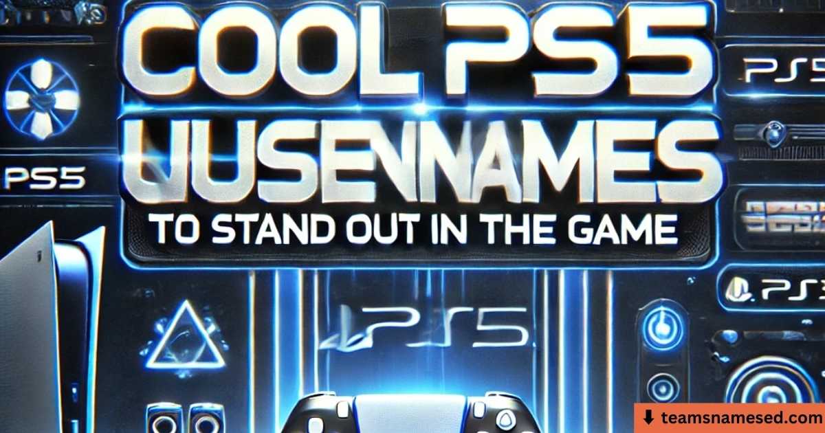 Cool PS5 Usernames to Stand Out in the Game