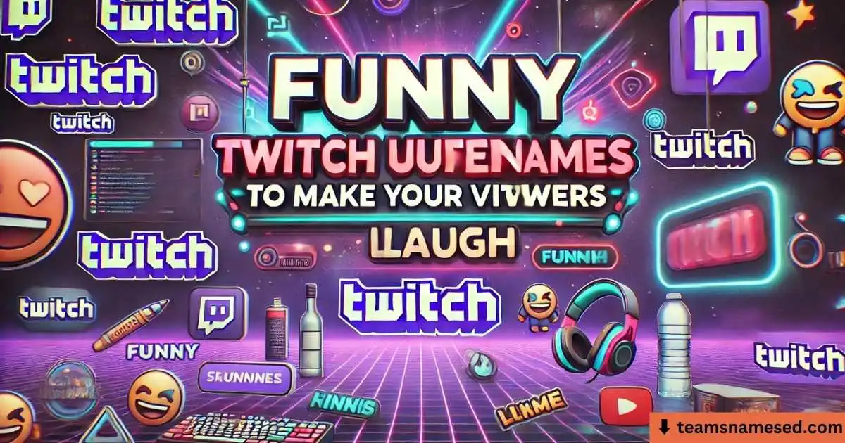 Funny Twitch Usernames to Make Your Viewers Laugh