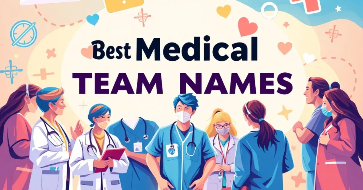 best-medical-team-names-for-lifesaving-heroes Best Medical Team Names for Lifesaving Heroes