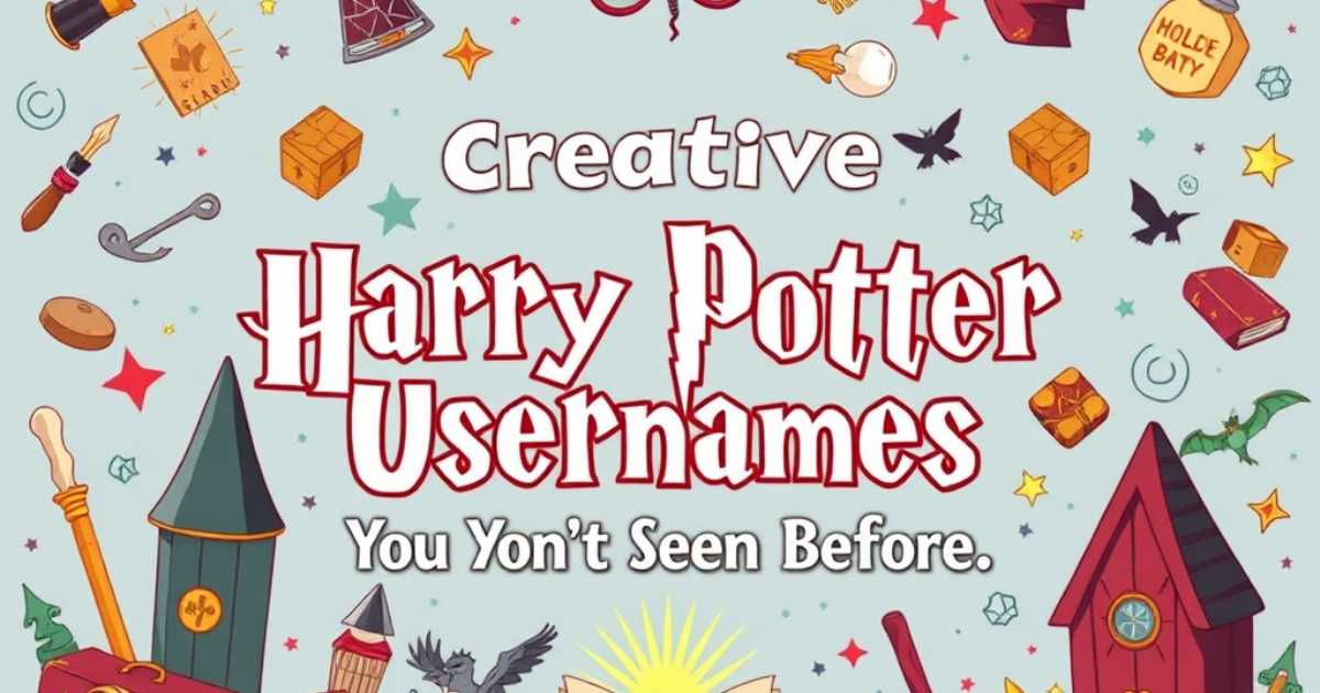 creative-harry-potter-usernames-you-havent-seen-before Creative Harry Potter Usernames You Haven’t Seen Before