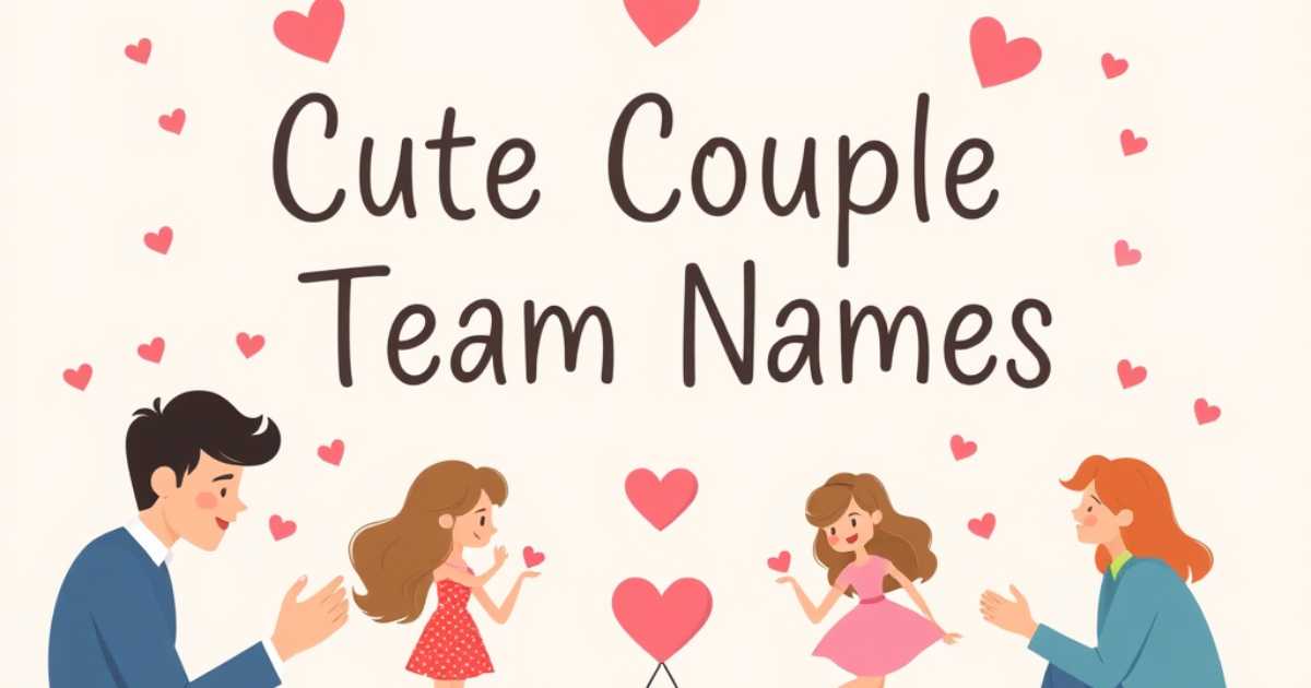 cute-couple-team-names Cute Couple Team Names