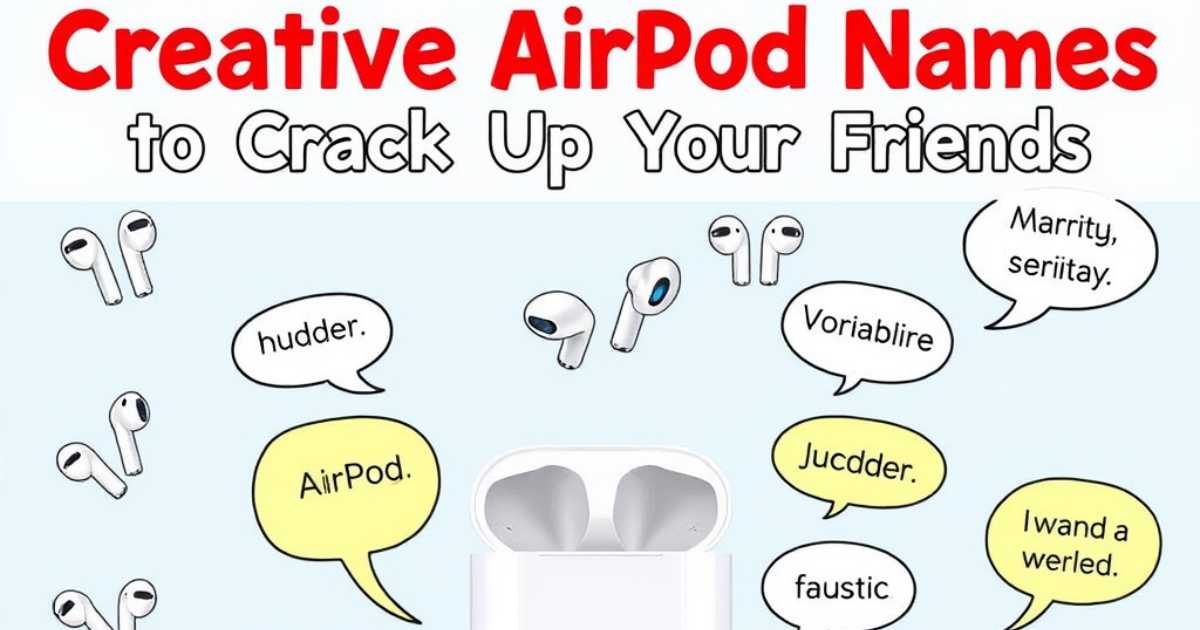 creative-airpod-names-to-crack-up-your-friends Creative AirPod Names to Crack Up Your Friends