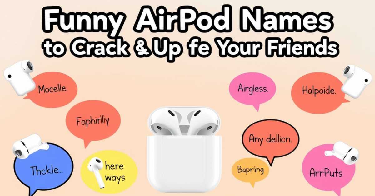 funny-airpod-names-to-crack-up-your-friends Funny AirPod Names to Crack Up Your Friends