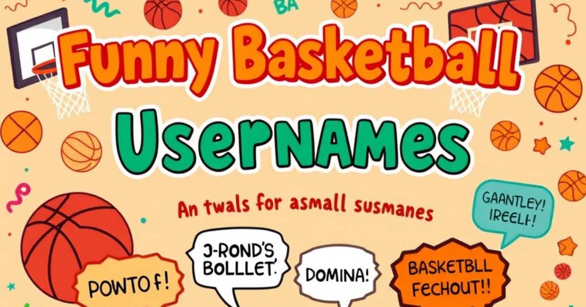 funny-basketball-usernames-thatll-crack-you-up Funny Basketball Usernames That’ll Crack You Up