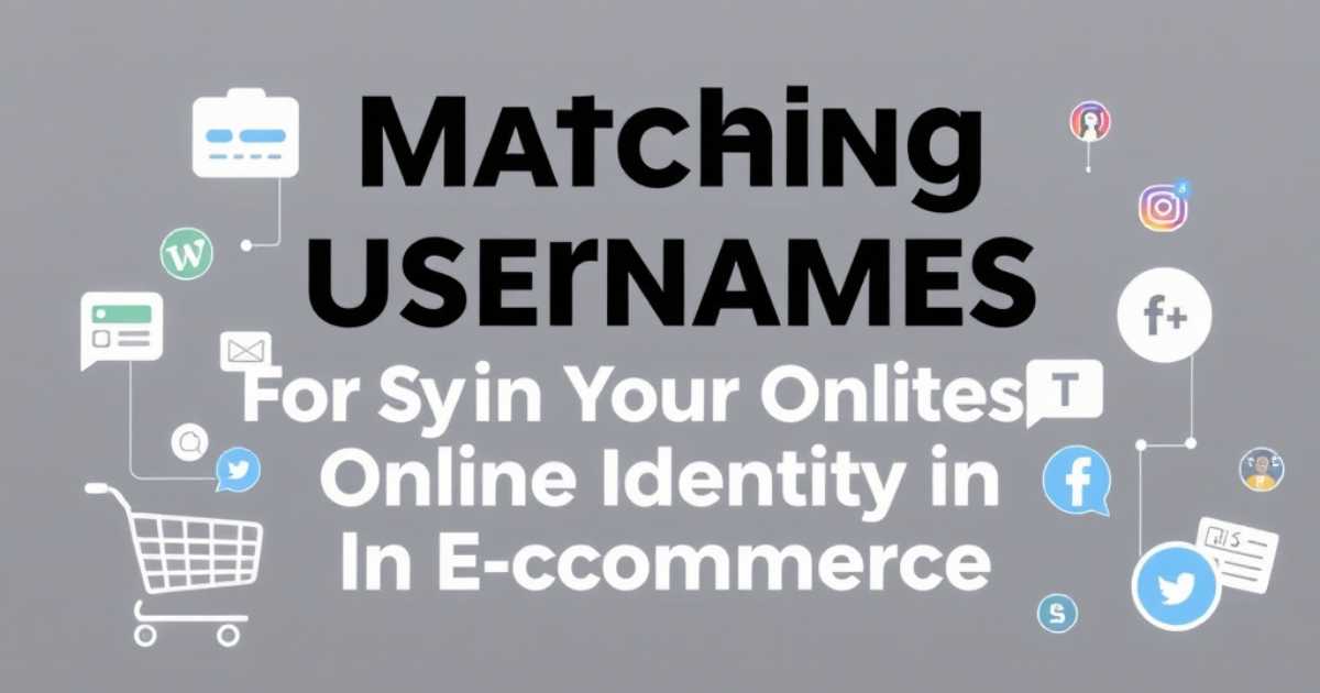 matching-usernames-for-syncing-your-online-identities-in-e-commerce Matching Usernames For Syncing Your Online Identities In E-Commerce