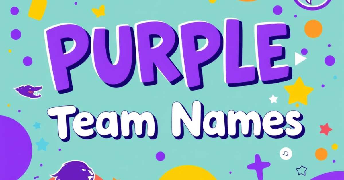 purple-color-team-names Purple Color Team Names