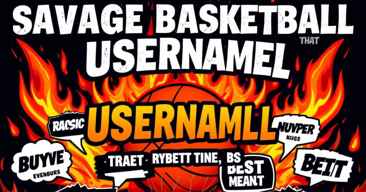 savage-basketball-usernames-that-bring-the-heat Savage Basketball Usernames That Bring the Heat